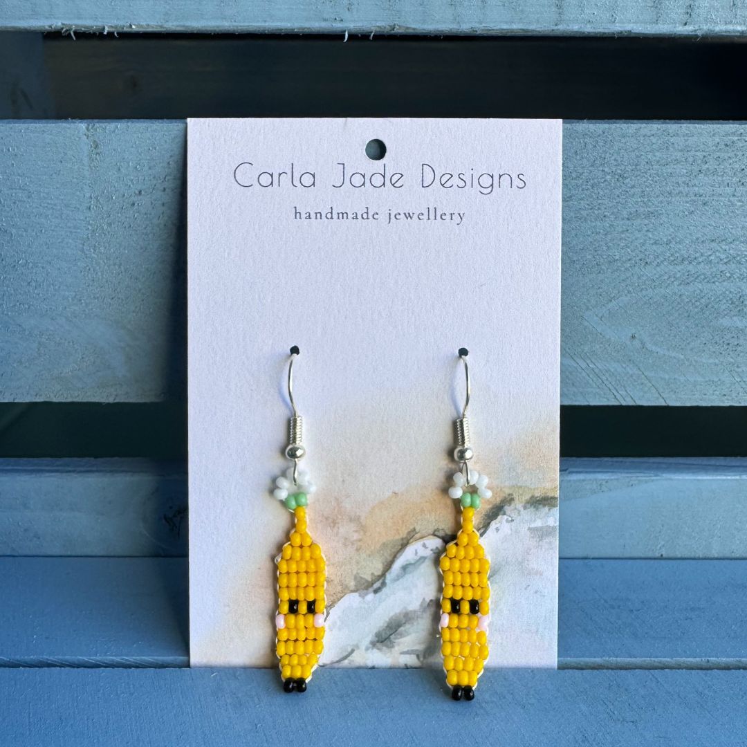 Banana Earrings
