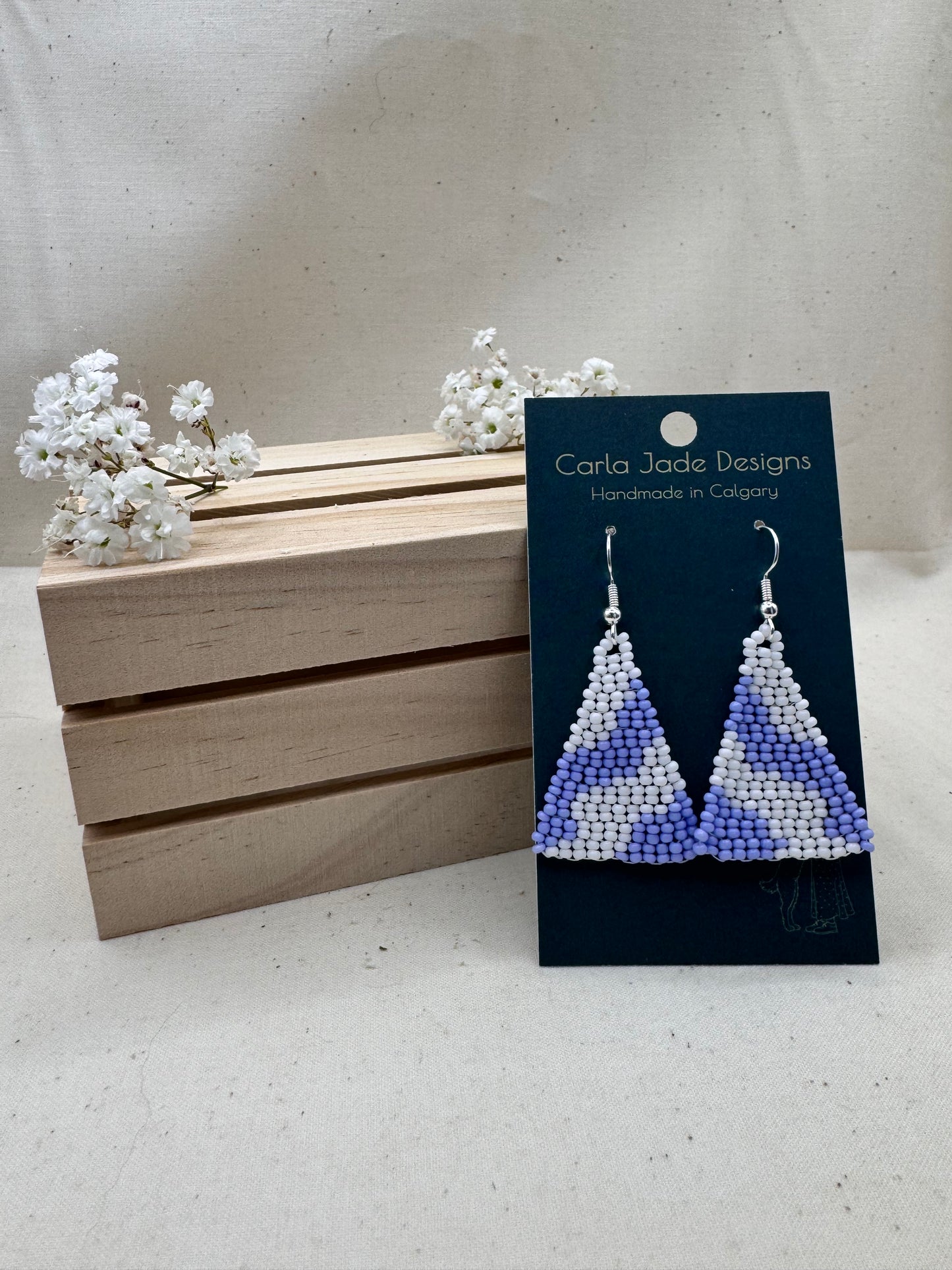 Colourwave Earrings - Lilac Breeze