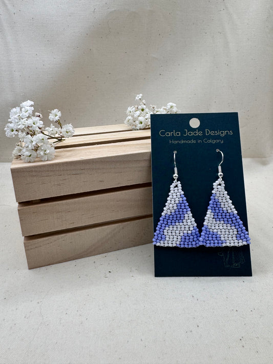 Colourwave Earrings - Lilac Breeze
