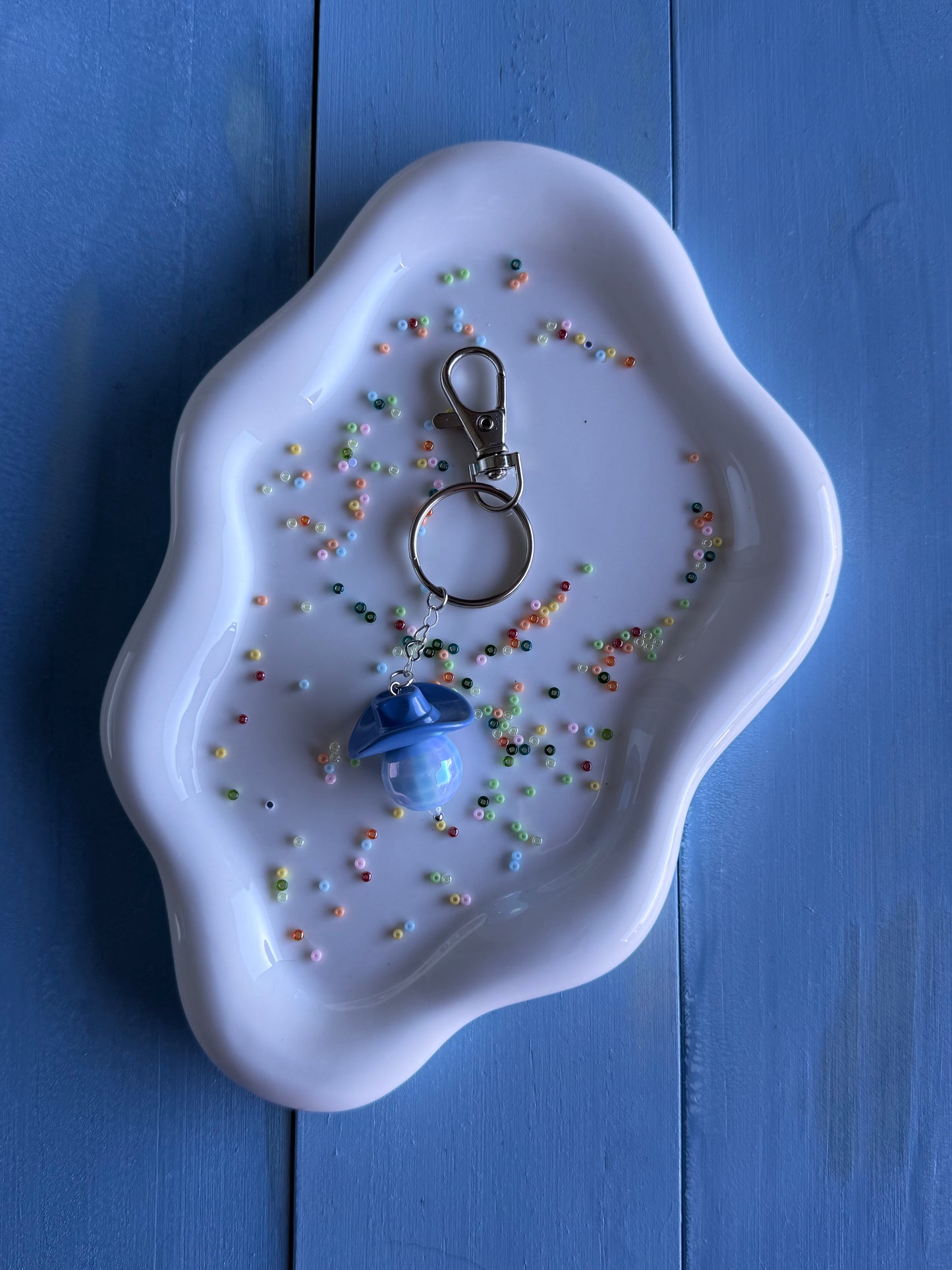 Midnight Rodeo - Key Ring - Blue Crush