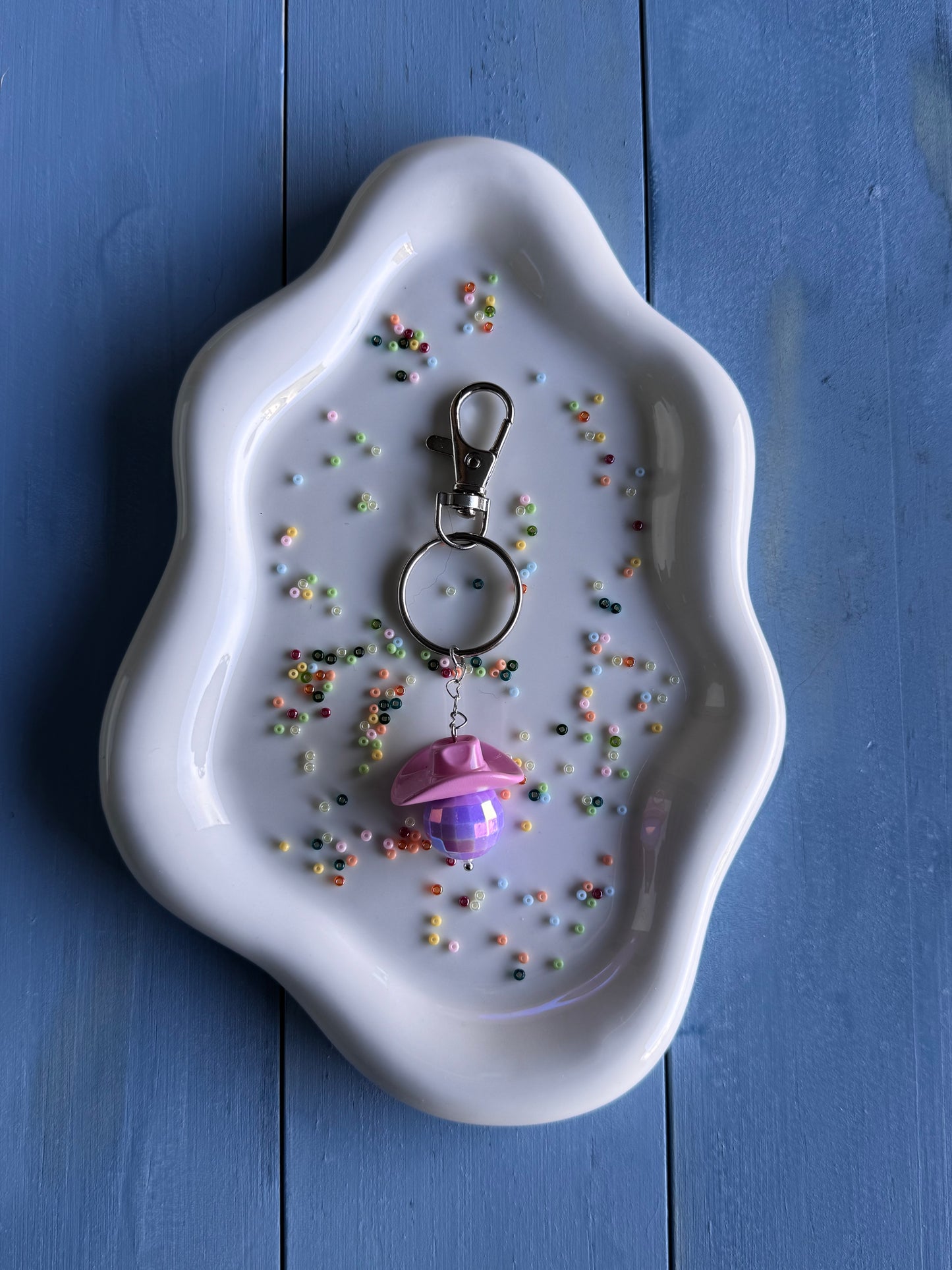 Midnight Rodeo - Key Ring - Lilac Crush