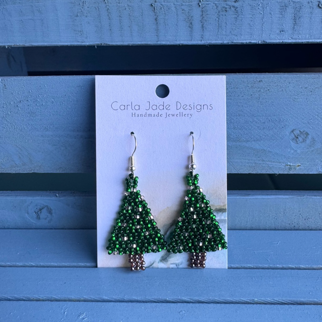 Christmas Tree - Green & Champagne