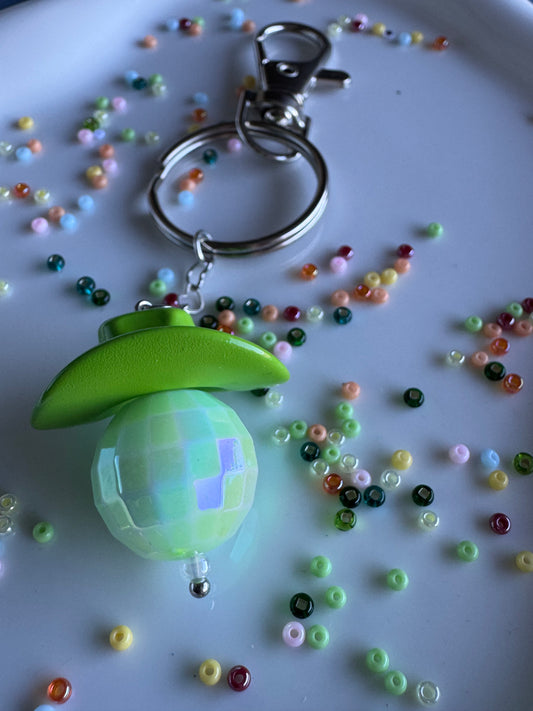 Key Ring - Disco Cowboy - L Green