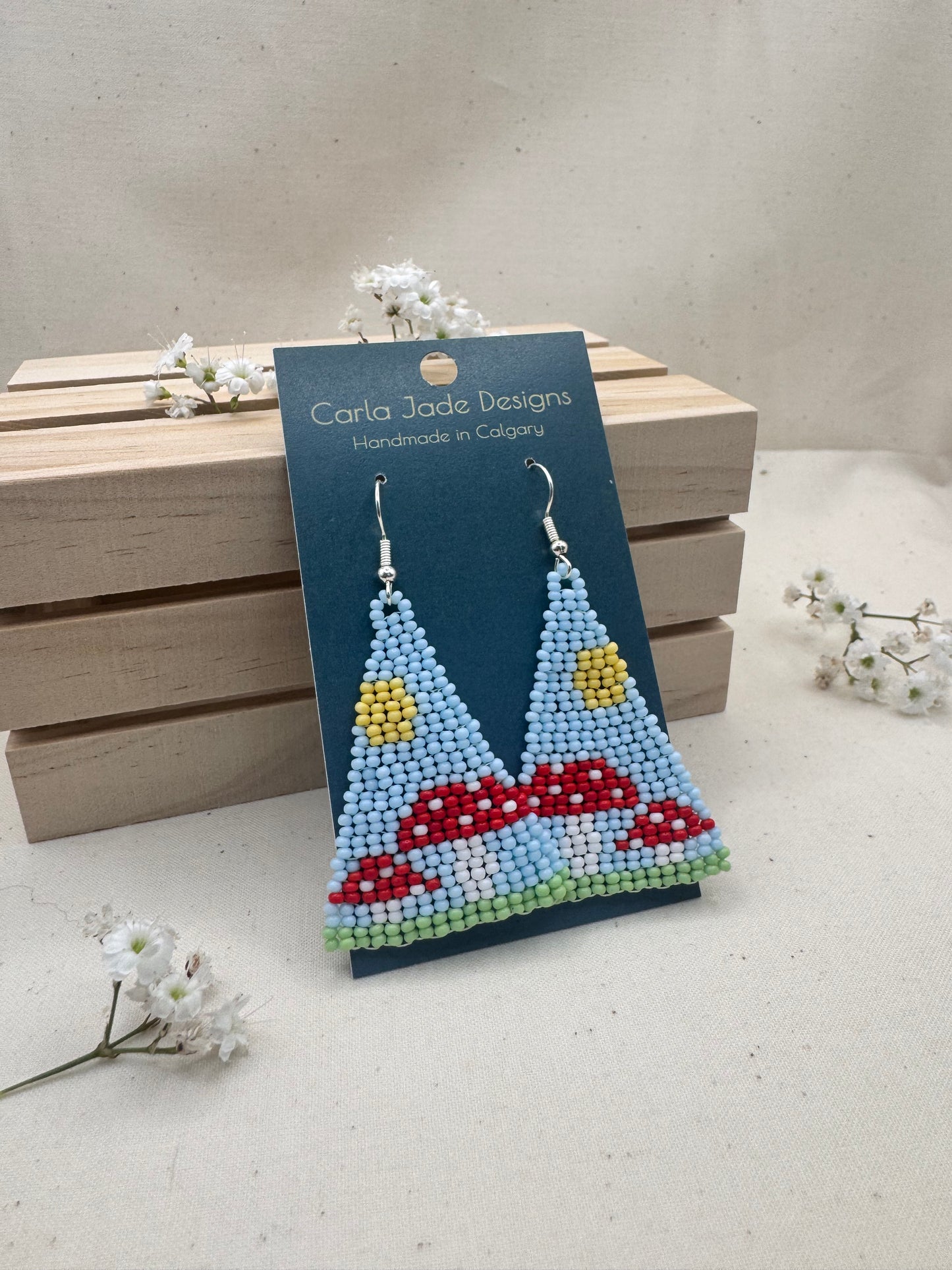Mushroom Earrings - Daydream Garden