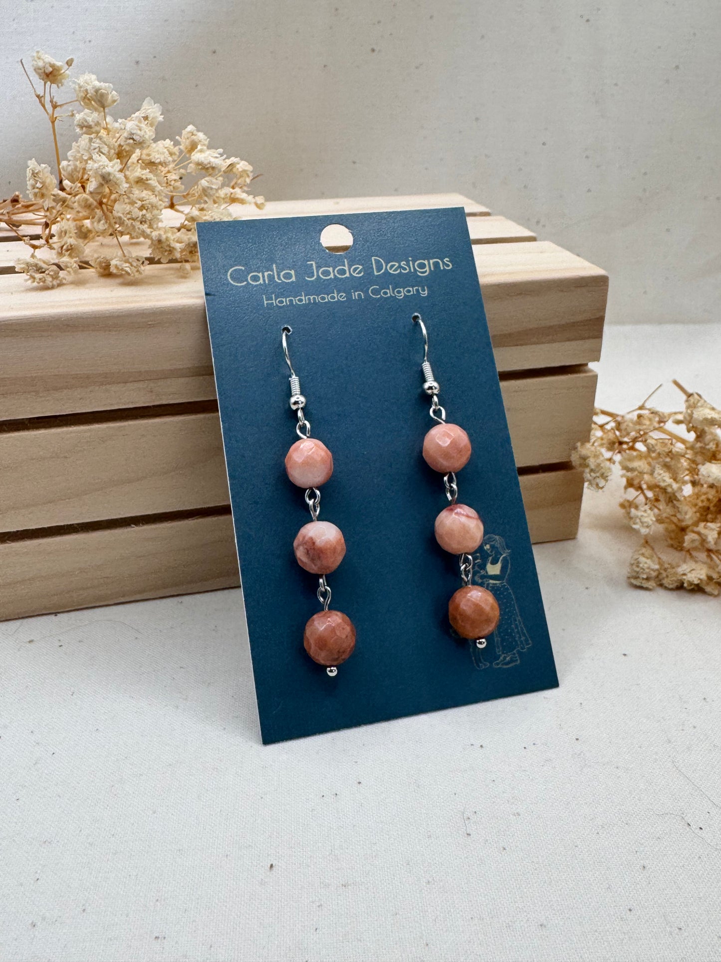 Cascade Earrings - Desert