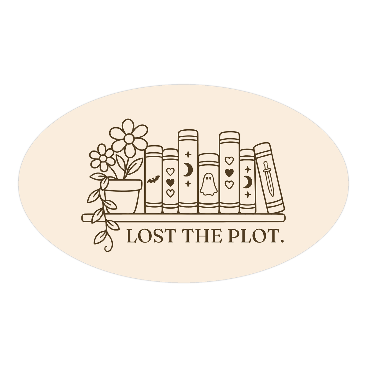 Lost the Plot sticker