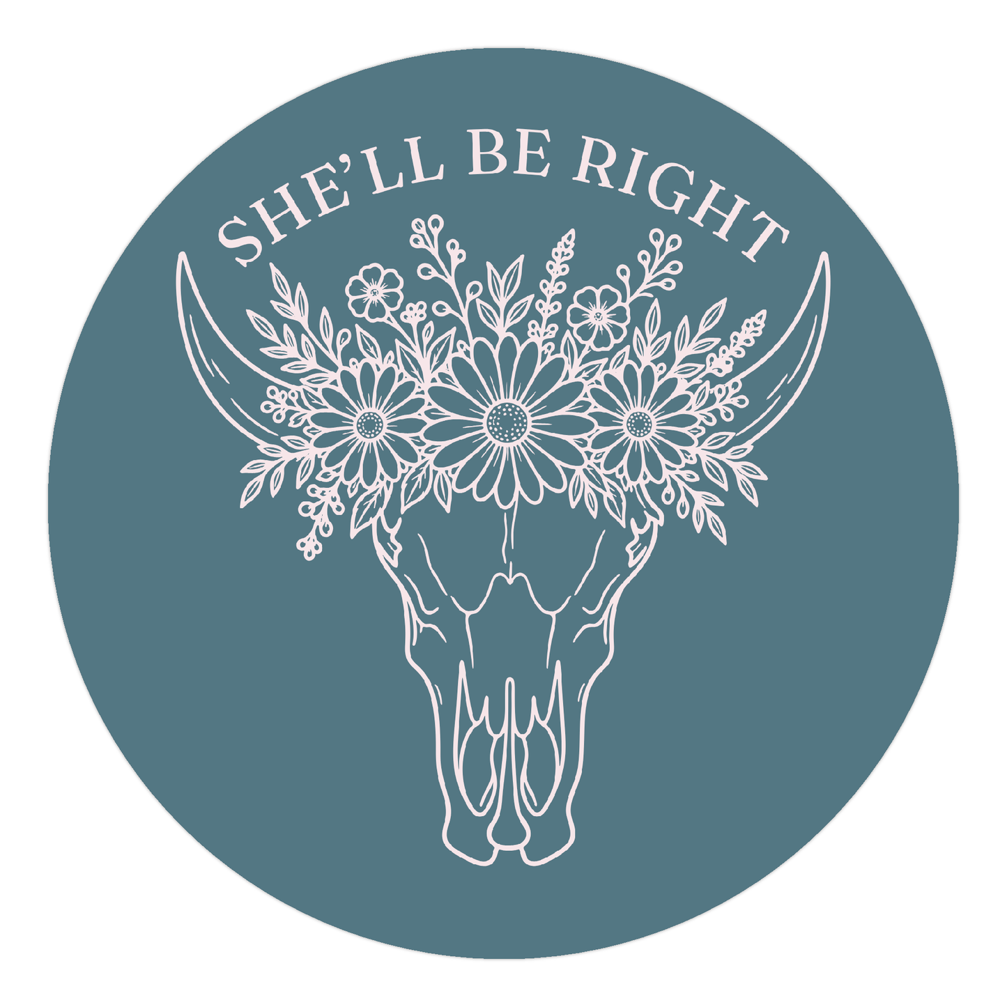 She’ll Be Right sticker