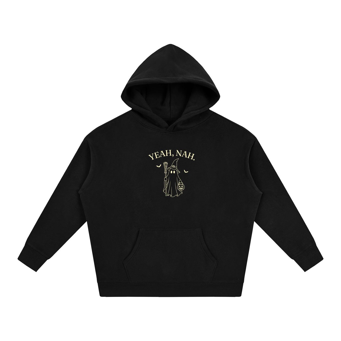 Yeah, Nah Hoodie - Buttercream