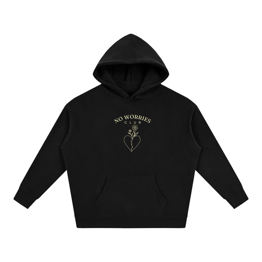 No Worries Club Hoodie - Buttercream