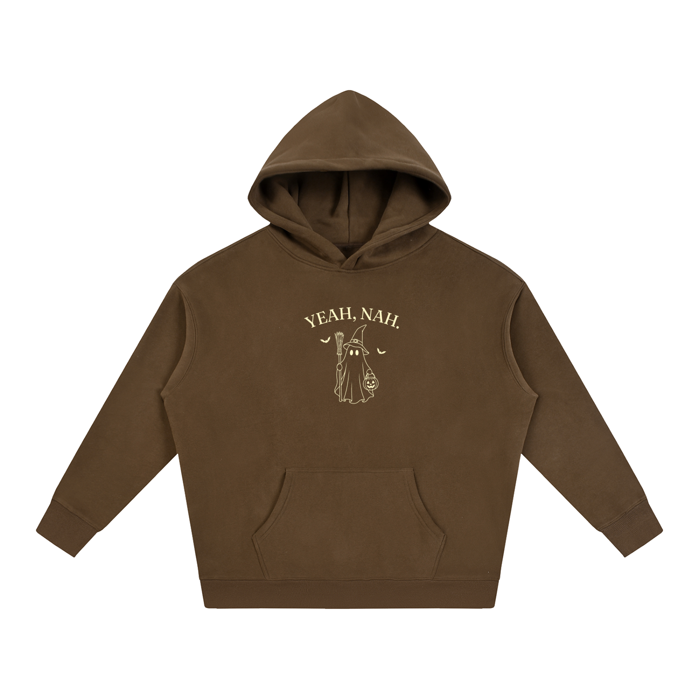 Yeah, Nah Hoodie - Buttercream