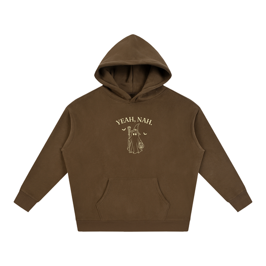 Yeah, Nah Hoodie - Buttercream