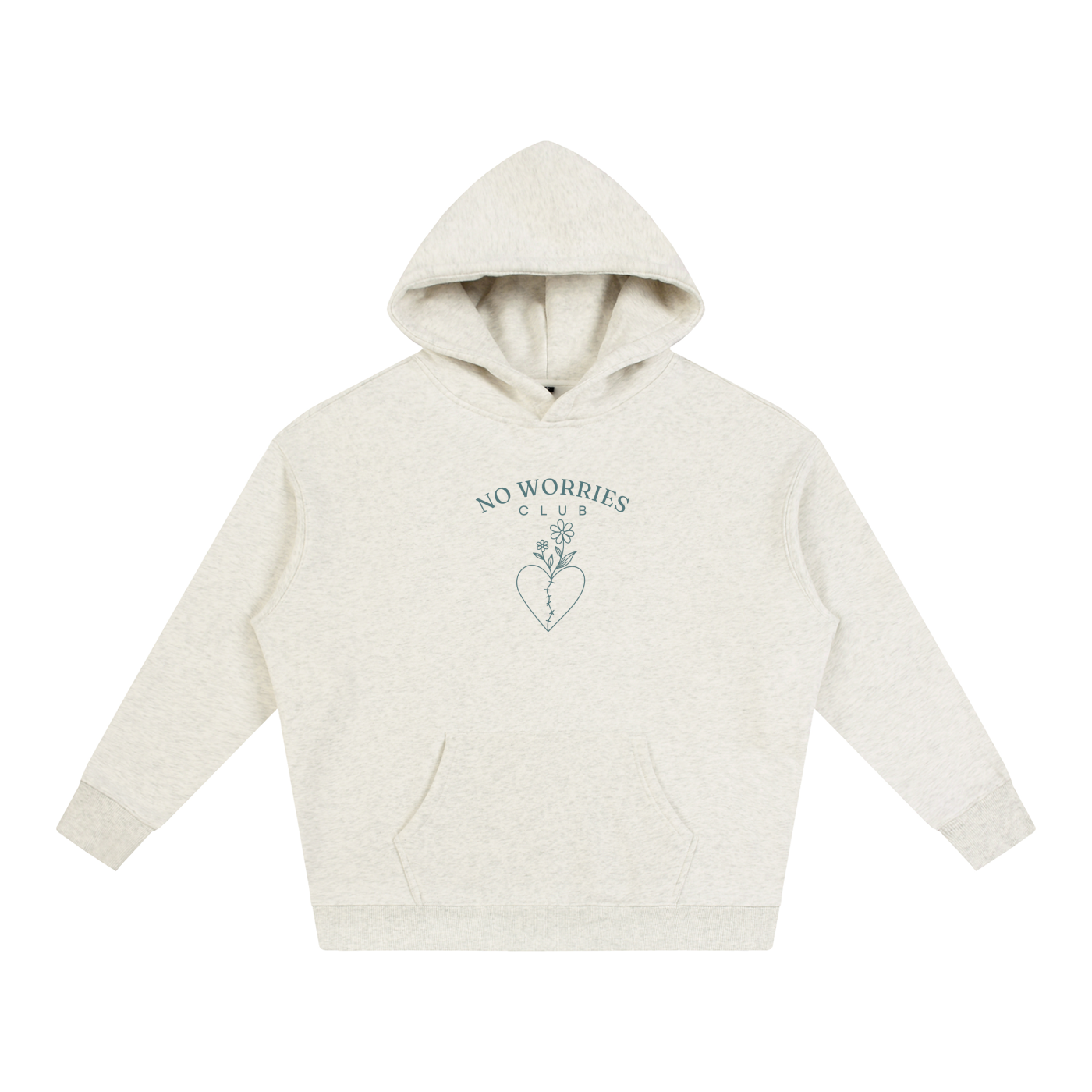 No Worries Club Hoodie – Ocean