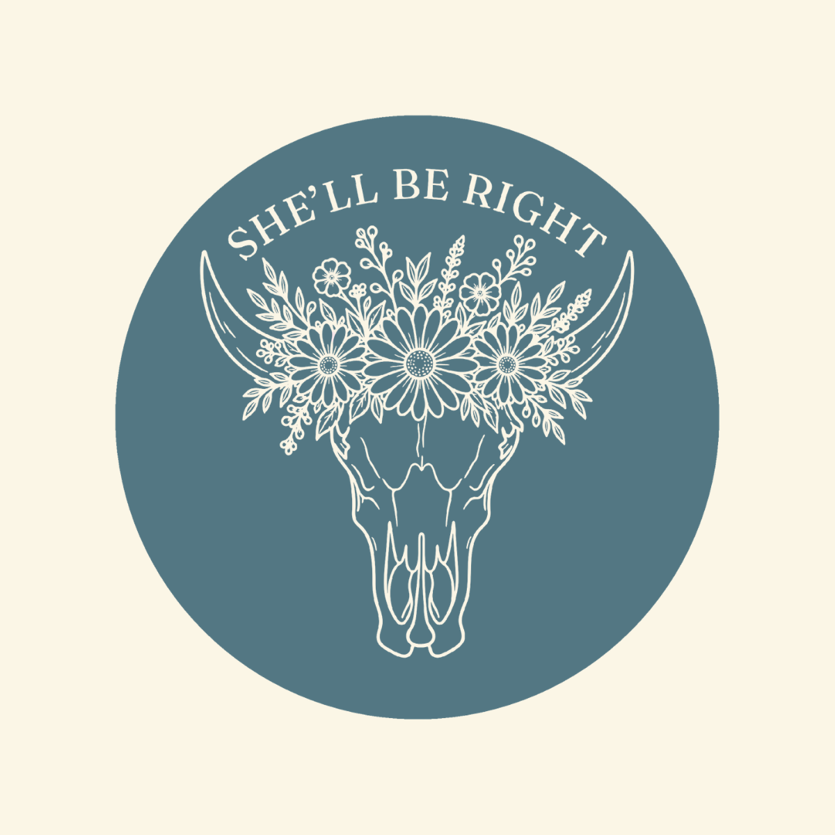 She’ll Be Right | Sticker