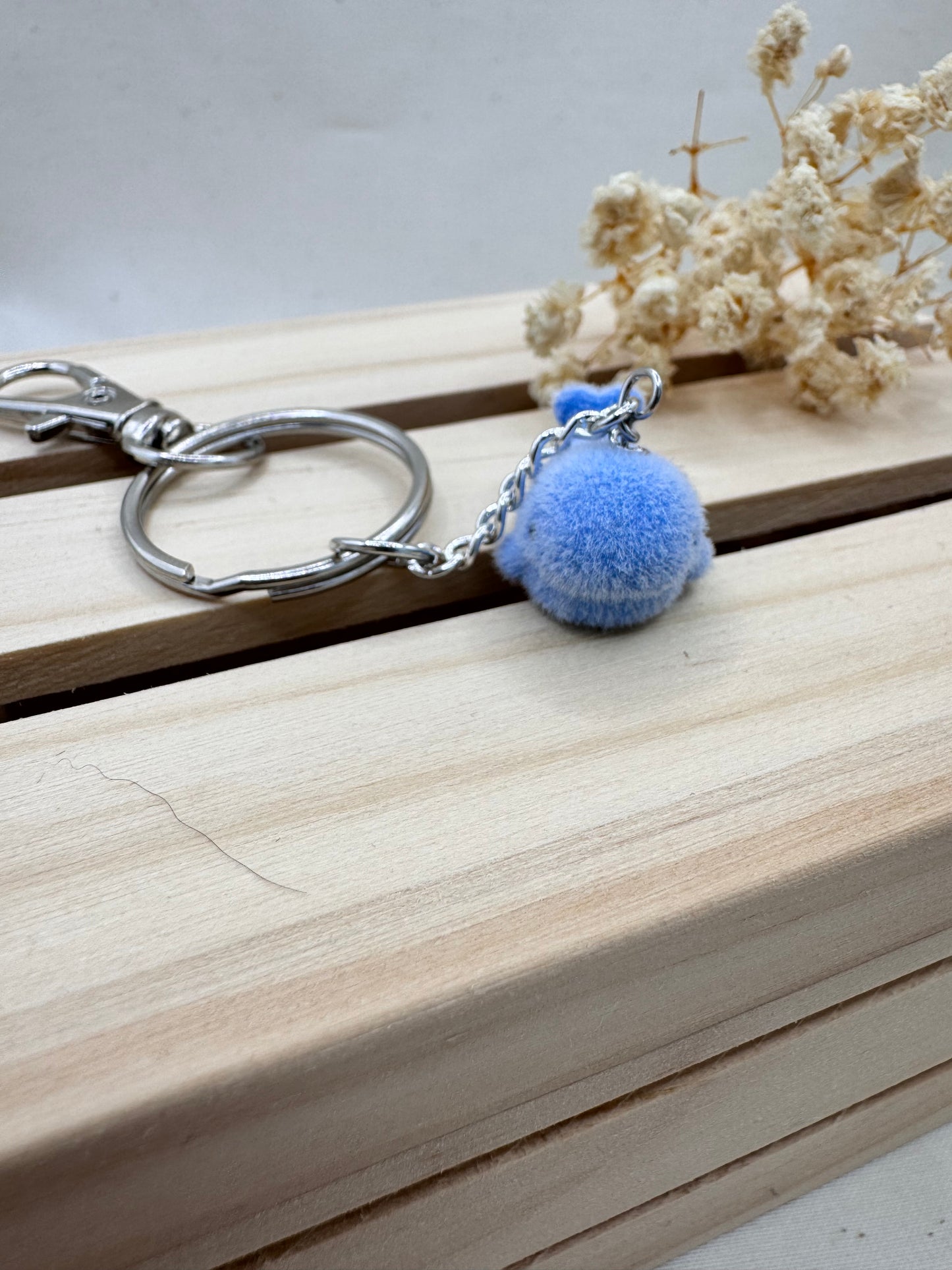 The Ocean Club | Key Ring | Whale (Dark Blue)