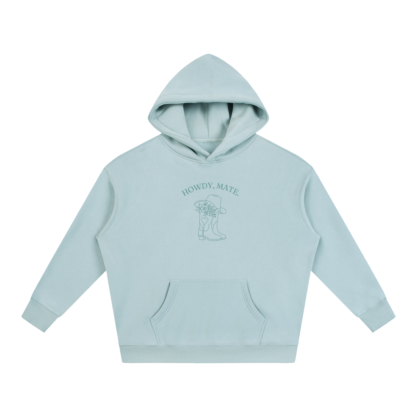 Howdy, Mate | Hoodie | Lagoon
