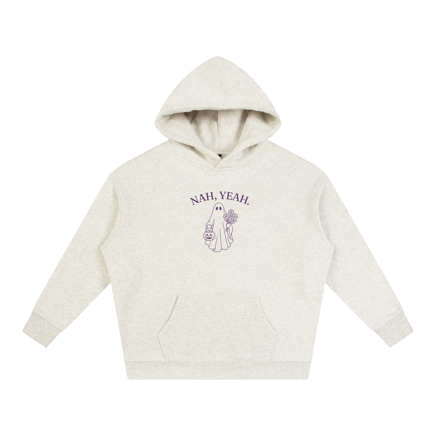 Nah, Yeah Hoodie - Plum