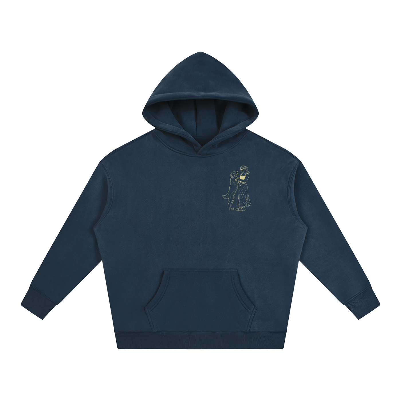 Oversize Fleeced Hoodie