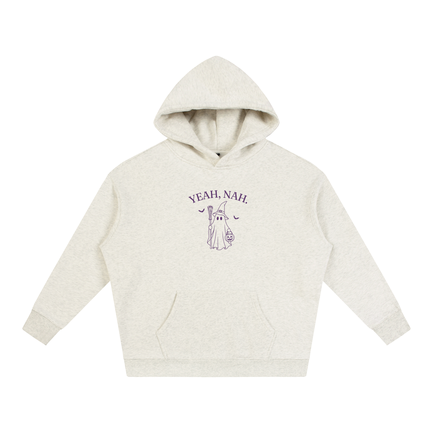 Yeah, Nah Hoodie - Plum