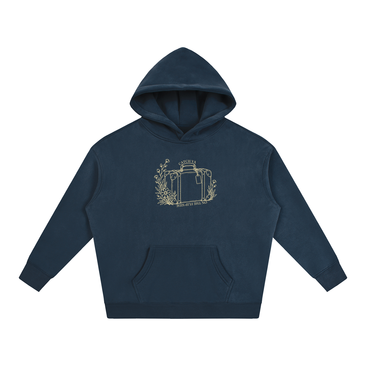 Catch Ya on the Flip Side | Hoodie | Powder Blue