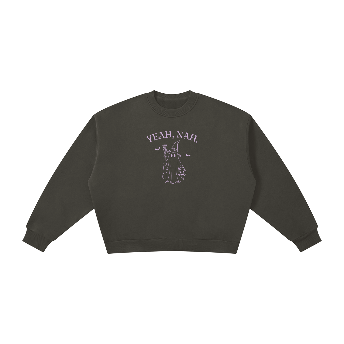 Yeah, Nah | Ladies Crewneck | Lilac