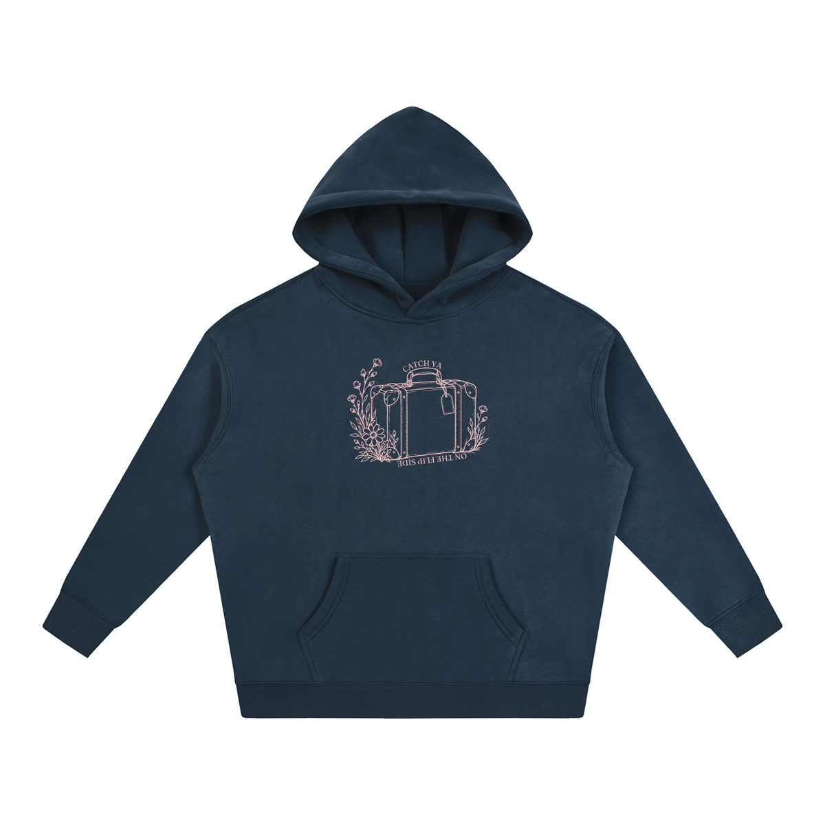 Catch Ya on the Flip Side | Hoodie | Powder Blue