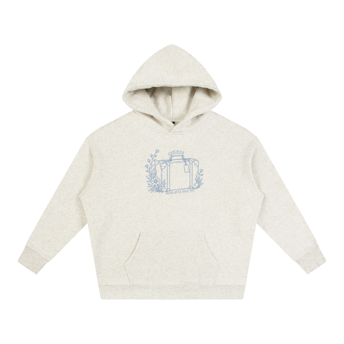 Catch Ya on the Flip Side | Hoodie | Powder Blue