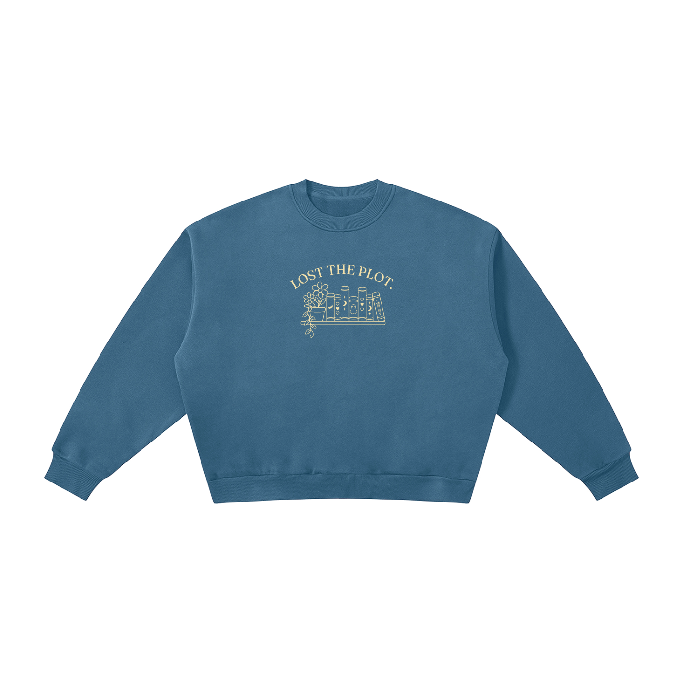 Lost the Plot | Ladies’ Oversized Crewneck | Buttercream
