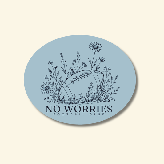 No Worries Football Club | Sticker