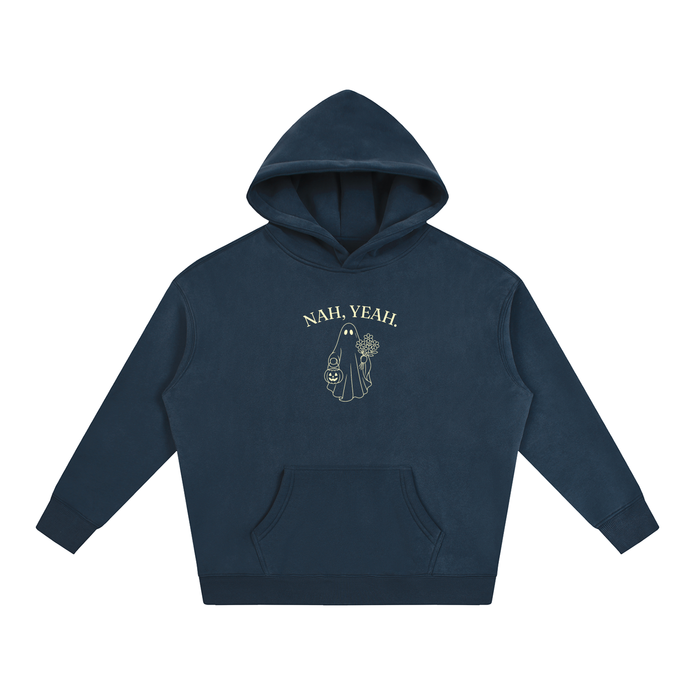 Nah, Yeah Hoodie - Buttercream