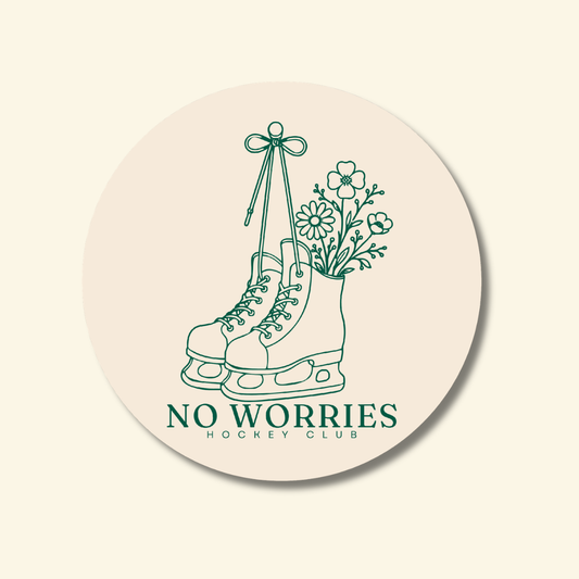 No Worries Hockey Club | Sticker