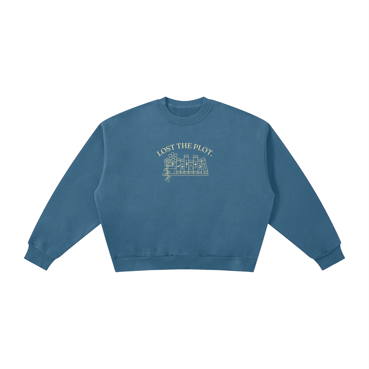 Lost the Plot | Ladies’ Oversized Crewneck | Buttercream