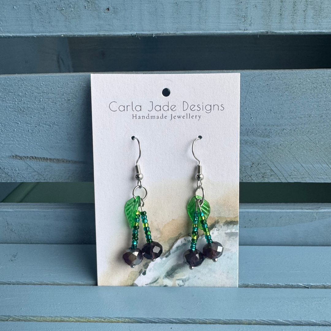 Blackberry Earrings