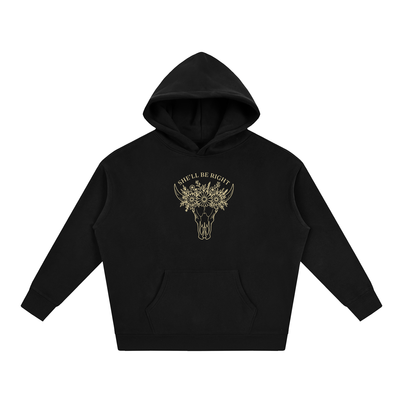 She’ll Be Right | Hoodie | Buttercream