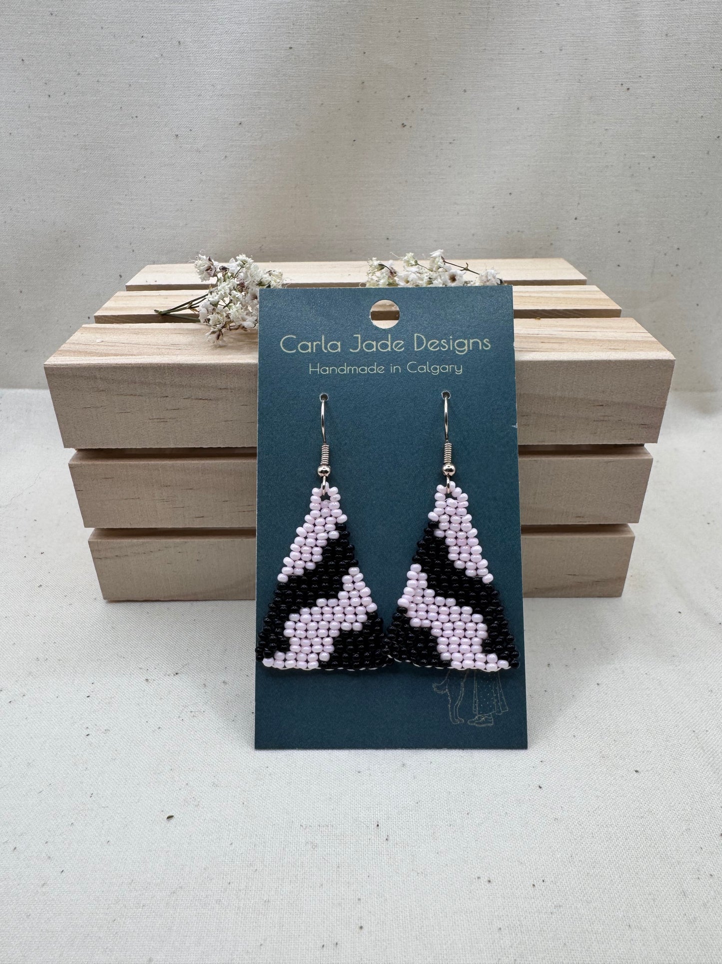 Colourwave Earrings - Midnight Blush