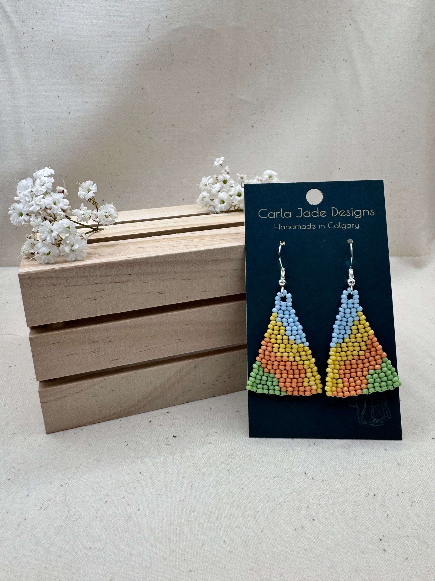 Colourwave Earrings - Pastel Party