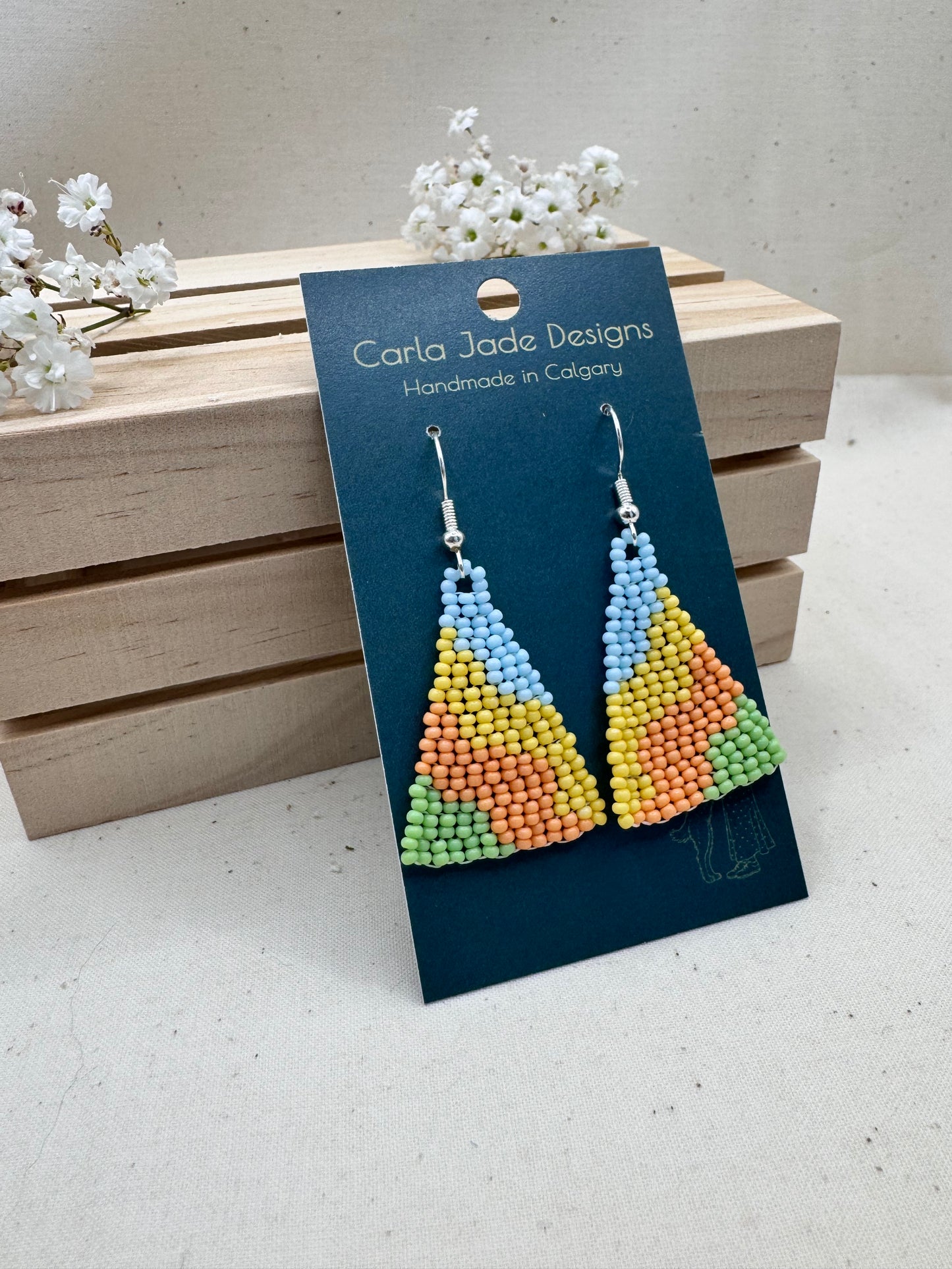 Colourwave Earrings - Pastel Party