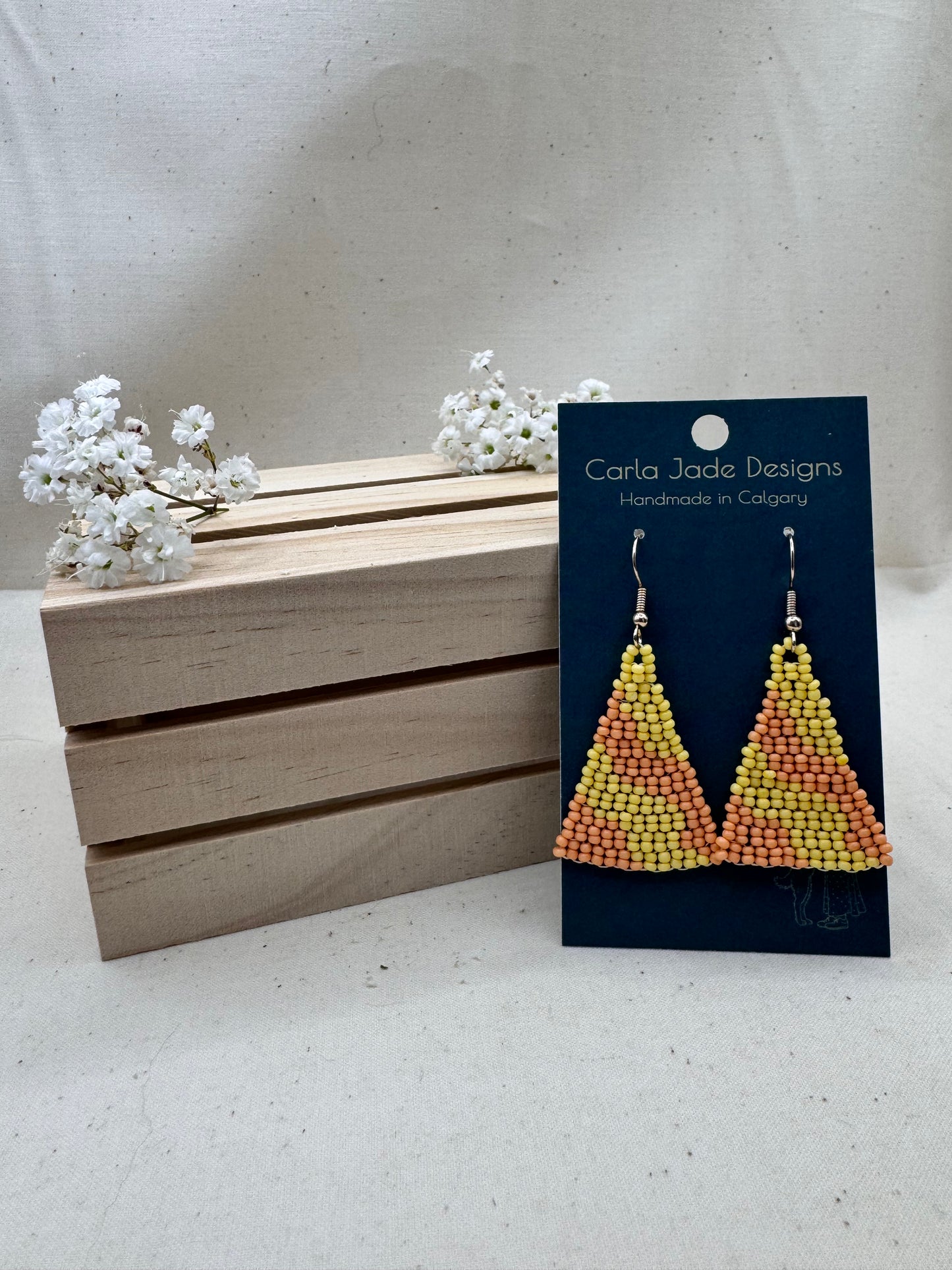 Colourwave Earrings - Golden Haze