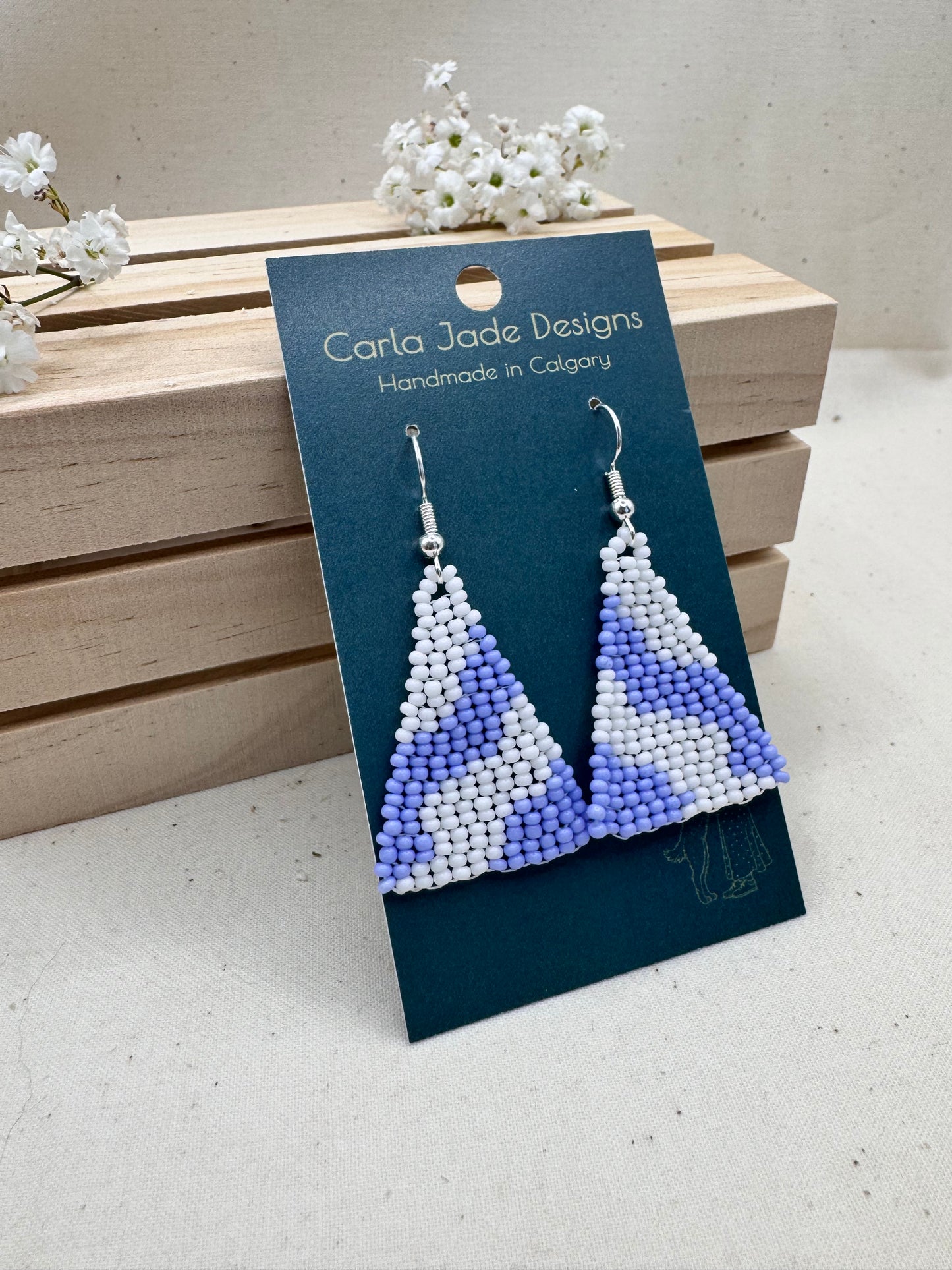 Colourwave Earrings - Lilac Breeze