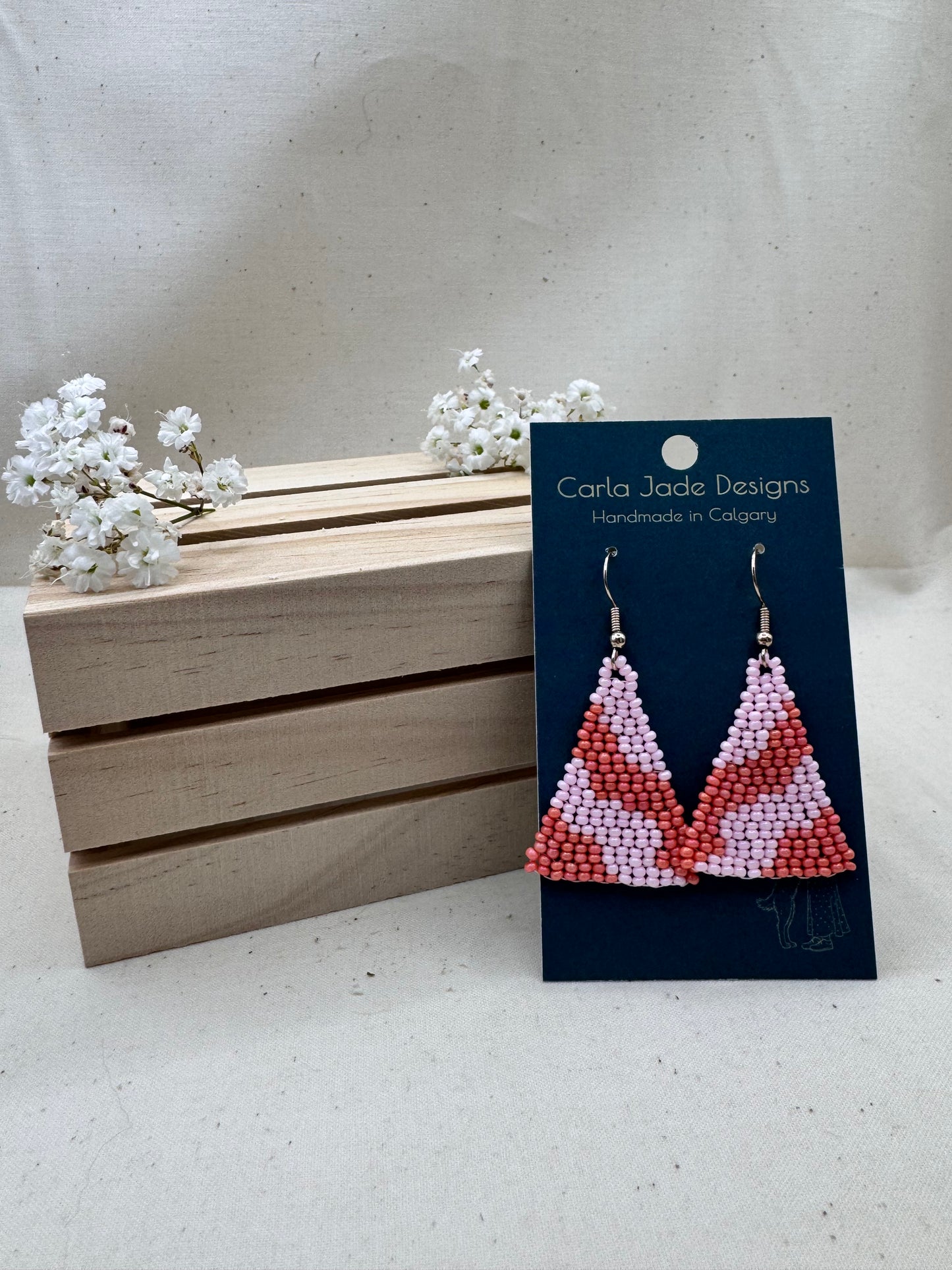 Colourwave Earrings - Peach Picnic