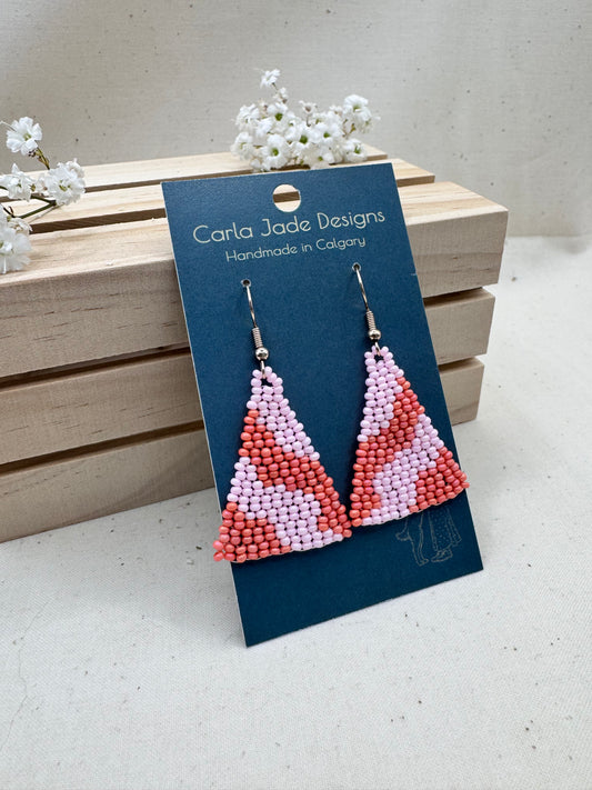 Colourwave Earrings - Peach Picnic