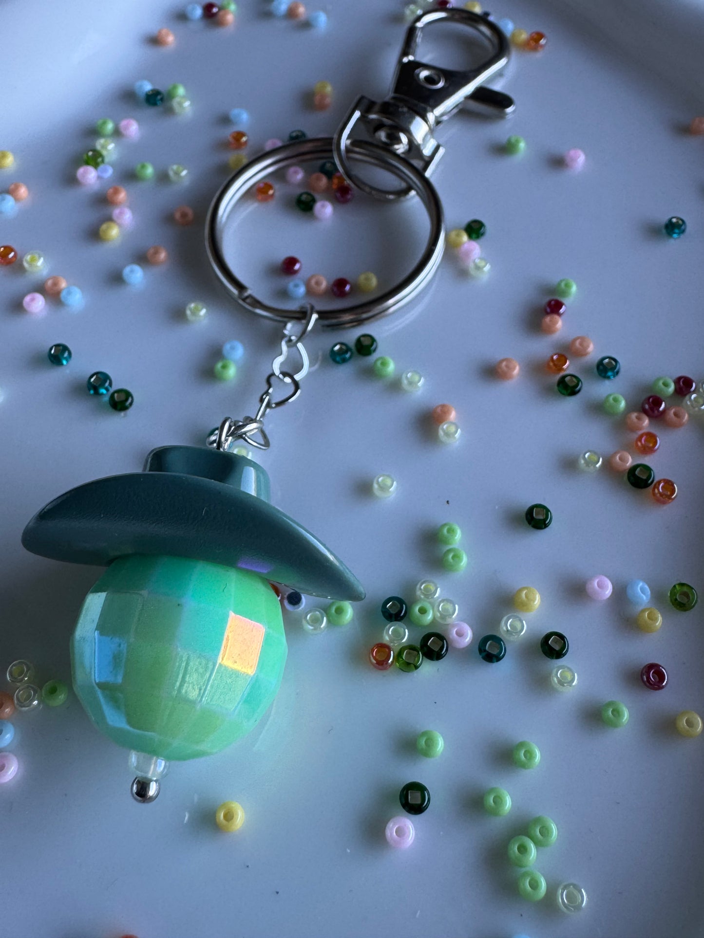 Midnight Rodeo - Key Ring - Green with Envy