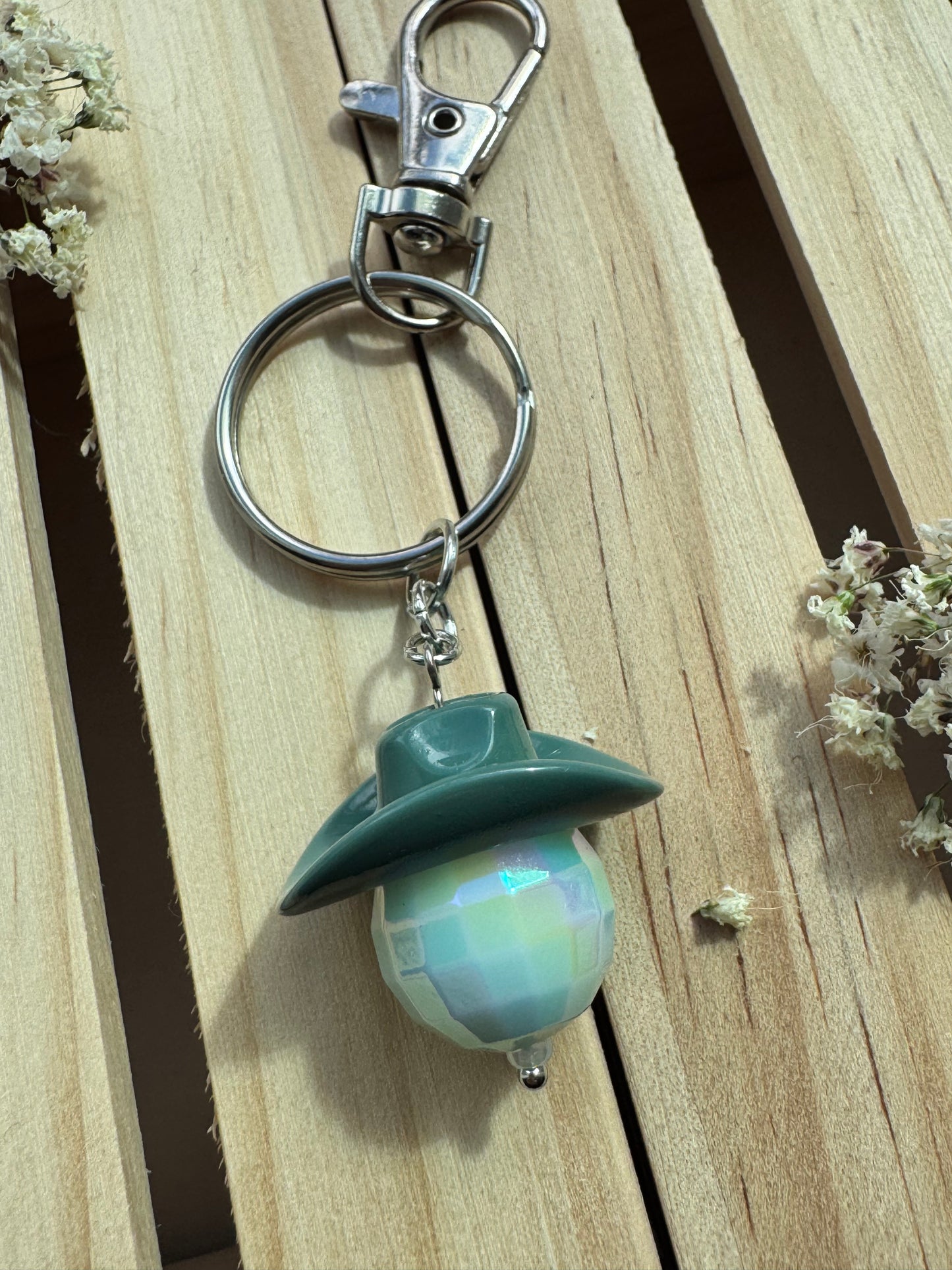 Midnight Rodeo - Key Ring - Green with Envy