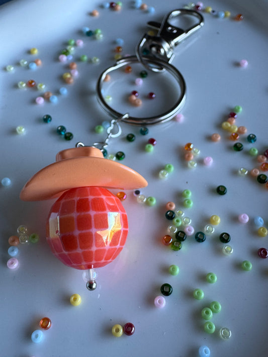 Midnight Rodeo - Key Ring - Tequila Sunrise