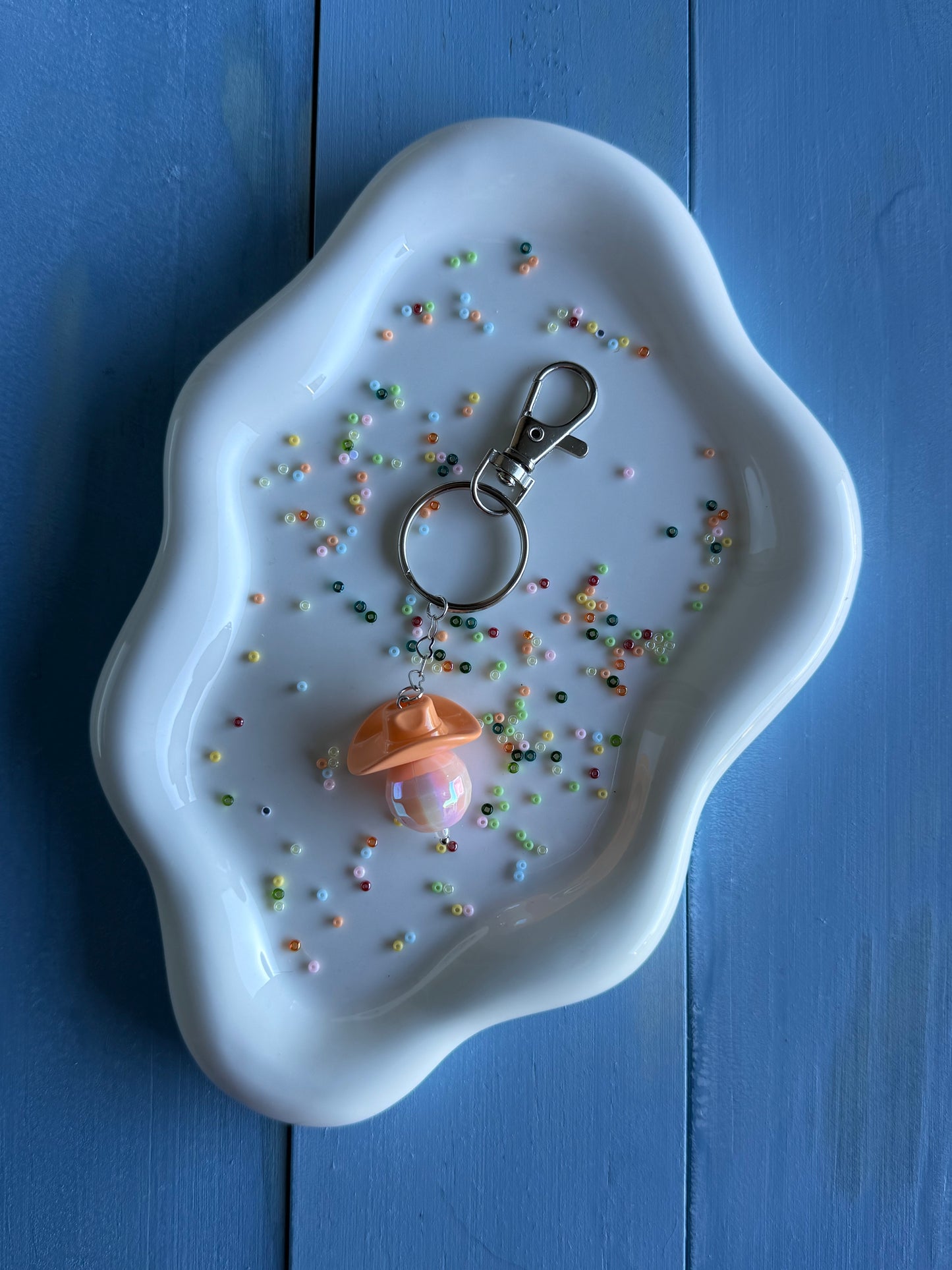 Midnight Rodeo - Key Ring - Tequila Sunrise