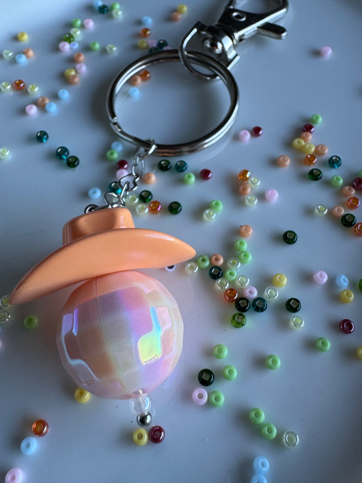 Midnight Rodeo - Key Ring - Tequila Sunrise