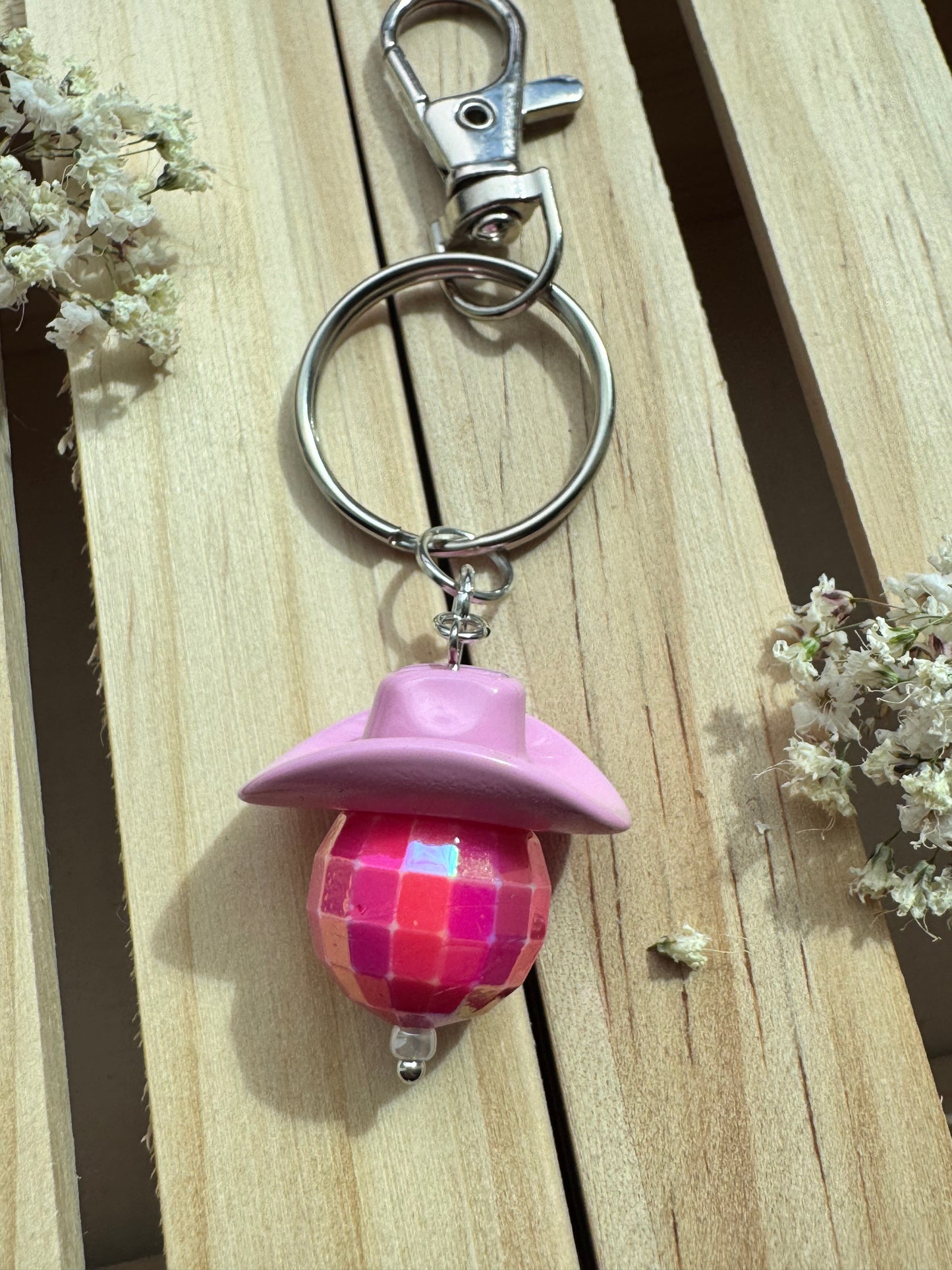Midnight Rodeo - Key Ring - Bubblegum
