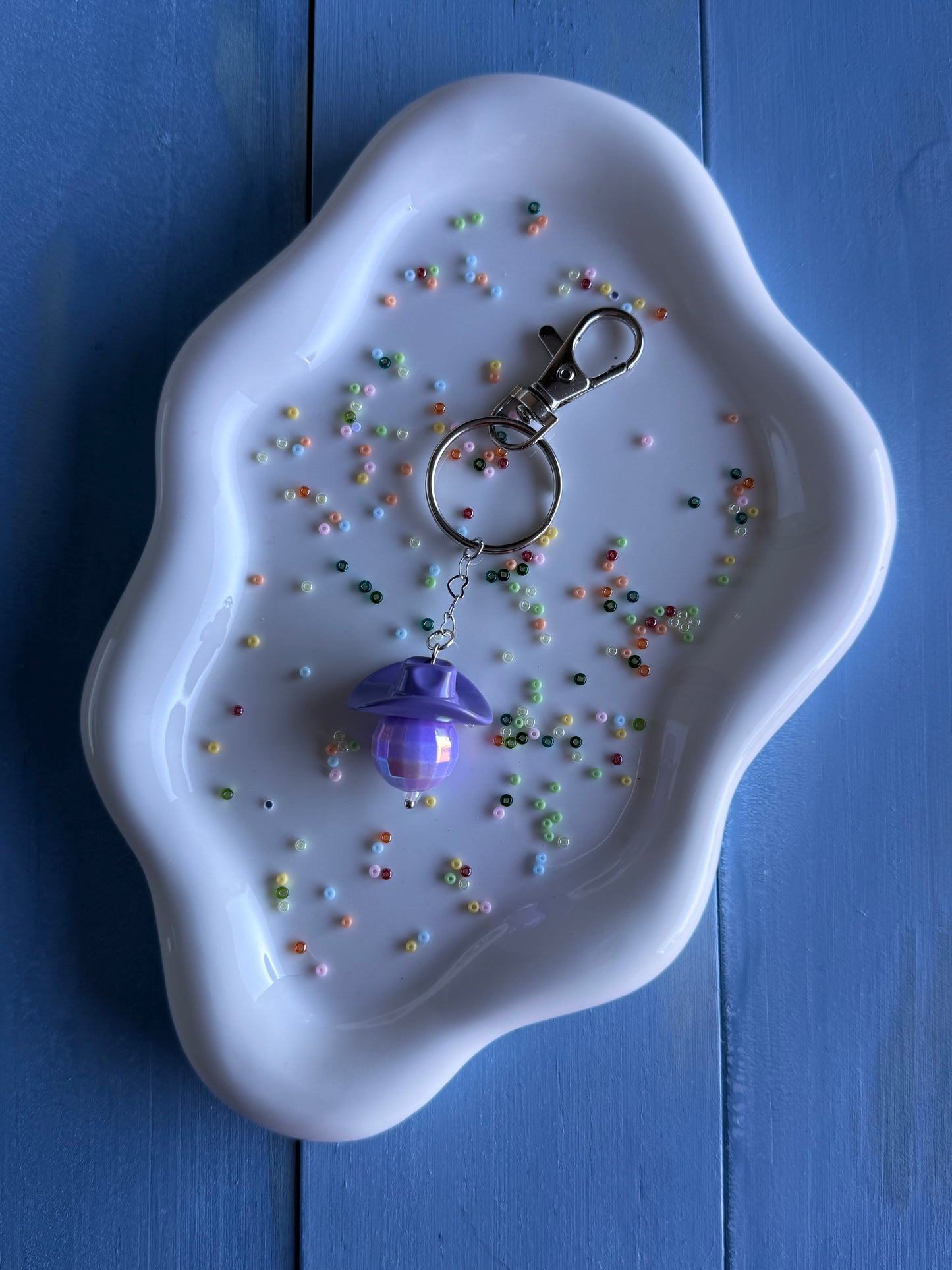 Midnight Rodeo - Key Ring - Purple Reign