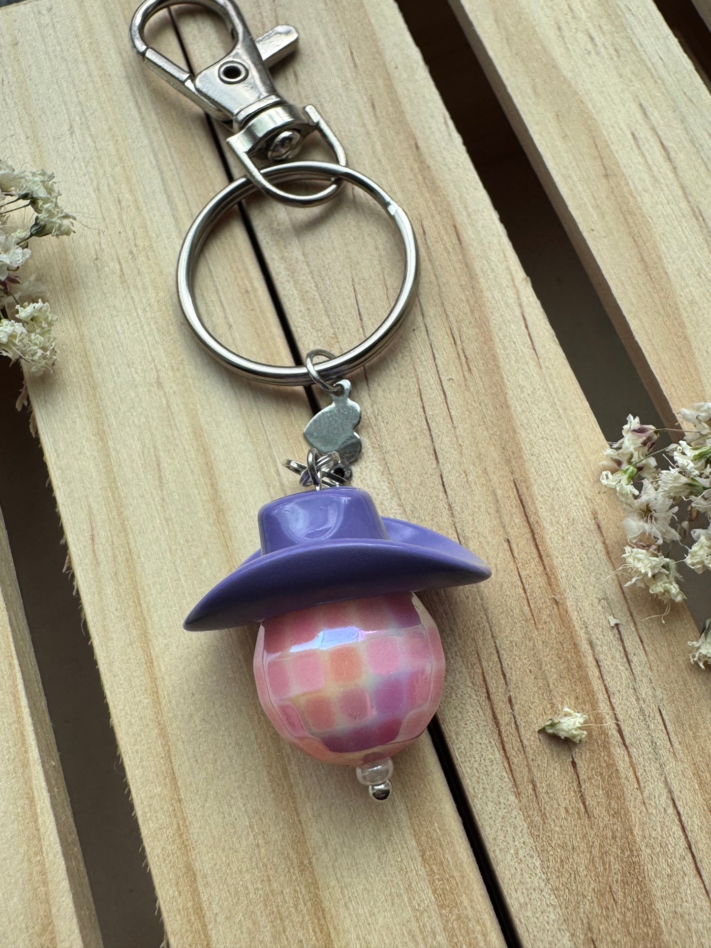 Midnight Rodeo - Key Ring - Cotton Candy Nights