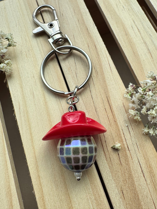 Midnight Rodeo - Key Ring - Cherry Glimmer