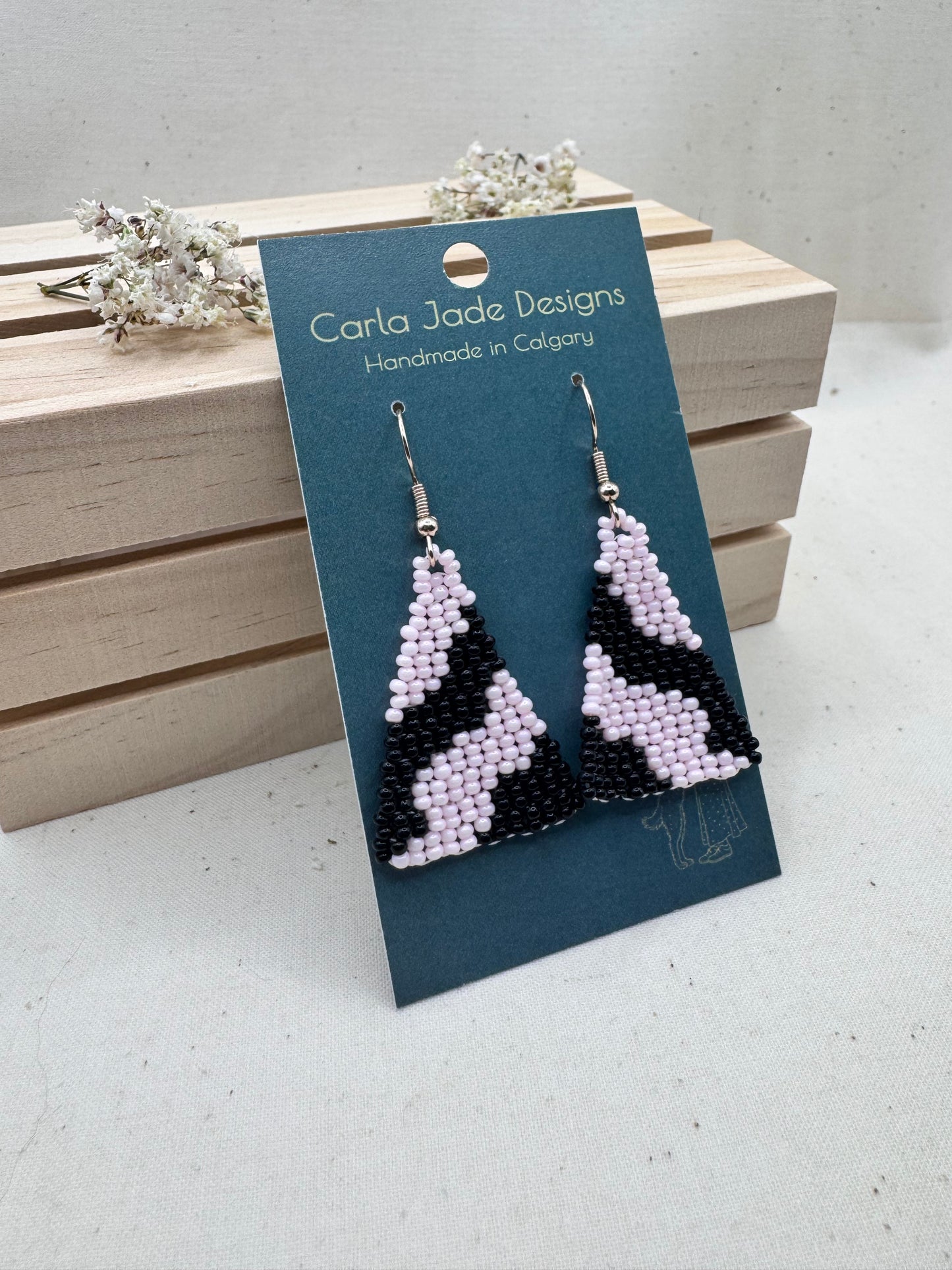 Colourwave Earrings - Midnight Blush